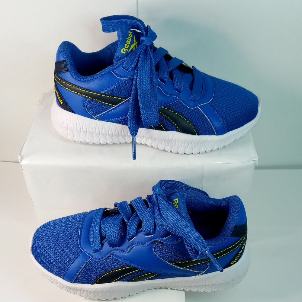 Infant Reeboks size 10.5 Blue - Picture 8 of 9